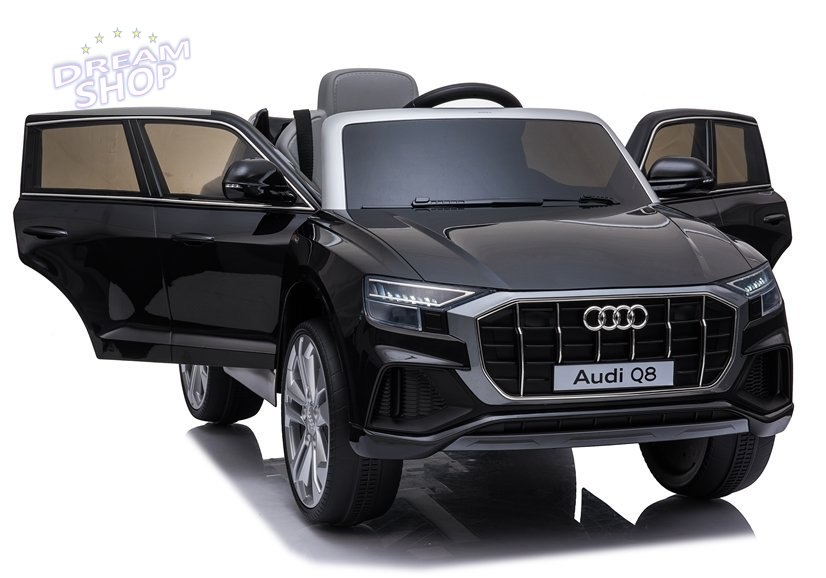 Auto na Akumulator Audi Q8 JJ2066 Czarny Lakierowany Auto na Akumulator Audi Q8 JJ2066 Czarny Lakierowany