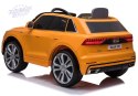 Auto na Akumulator Audi Q8 JJ2066 Żółty Lakierowany