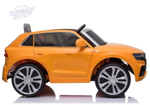 Auto na Akumulator Audi Q8 JJ2066 Żółty Lakierowany