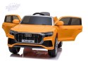 Auto na Akumulator Audi Q8 JJ2066 Żółty Lakierowany