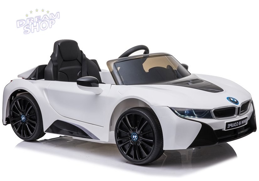 Auto na Akumulator BMW I8 JE1001 Biały Auto na Akumulator BMW I8 JE1001 Biały