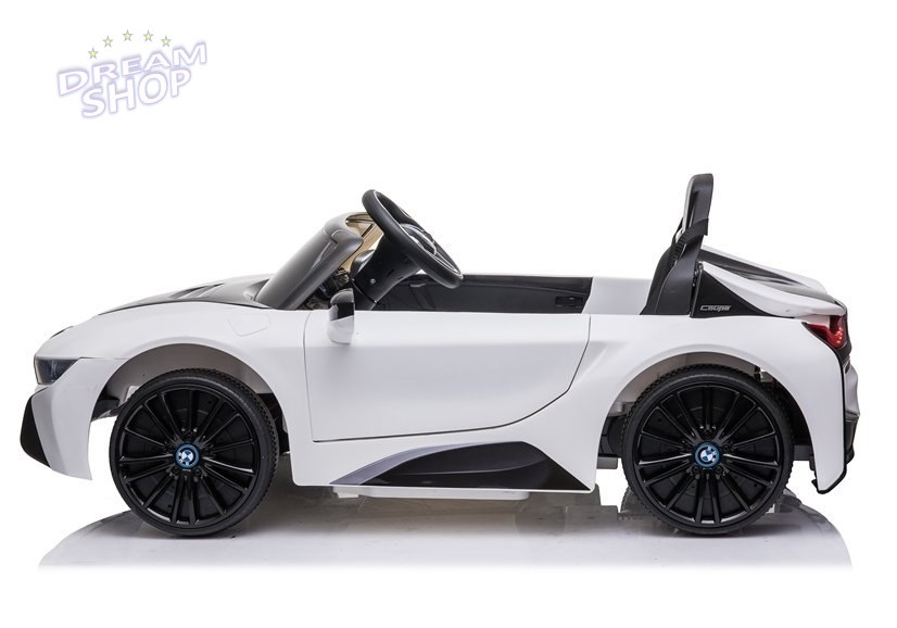 Auto na Akumulator BMW I8 JE1001 Biały Auto na Akumulator BMW I8 JE1001 Biały