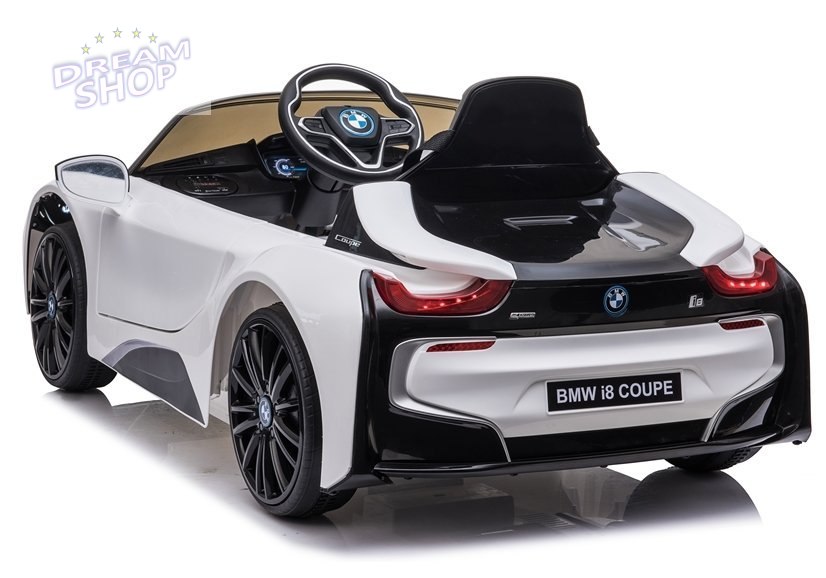 Auto na Akumulator BMW I8 JE1001 Biały Auto na Akumulator BMW I8 JE1001 Biały
