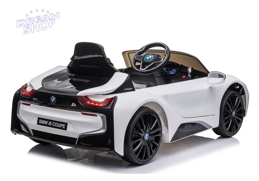 Auto na Akumulator BMW I8 JE1001 Biały Auto na Akumulator BMW I8 JE1001 Biały