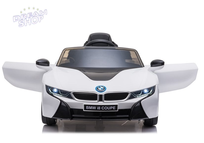 Auto na Akumulator BMW I8 JE1001 Biały Auto na Akumulator BMW I8 JE1001 Biały