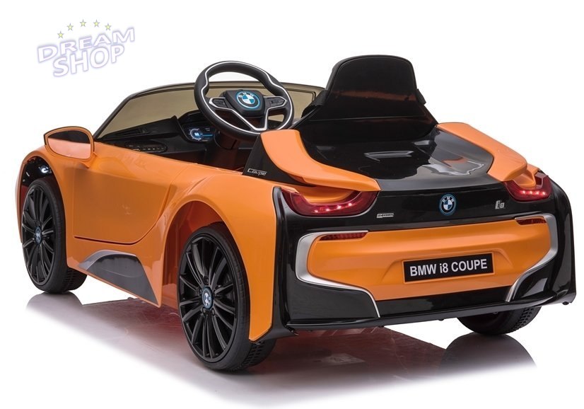 Auto na Akumulator BMW I8 JE1001 Pomarańczowy Auto na Akumulator BMW I8 JE1001 Pomarańczowy