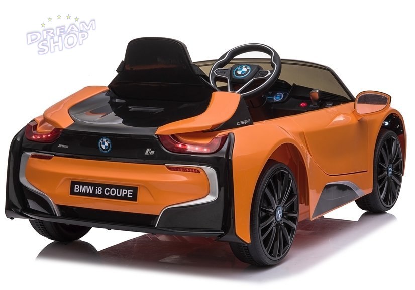 Auto na Akumulator BMW I8 JE1001 Pomarańczowy Auto na Akumulator BMW I8 JE1001 Pomarańczowy