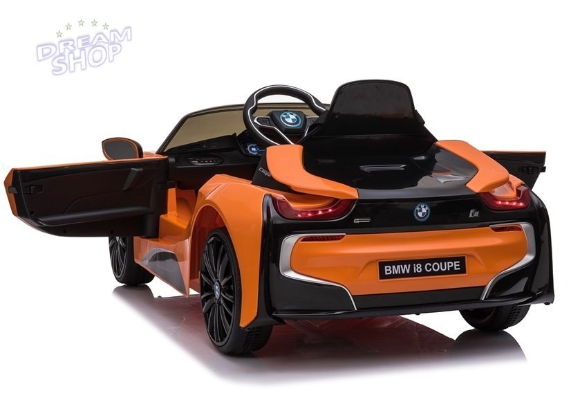 Auto na Akumulator BMW I8 JE1001 Pomarańczowy Auto na Akumulator BMW I8 JE1001 Pomarańczowy