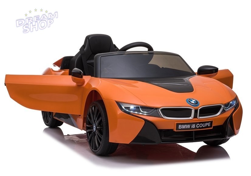 Auto na Akumulator BMW I8 JE1001 Pomarańczowy Auto na Akumulator BMW I8 JE1001 Pomarańczowy