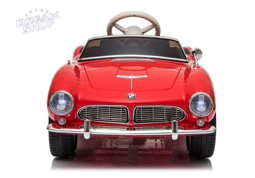Auto na Akumulator BMW Retro Czerwone Lakierowane Auto na Akumulator BMW Retro Czerwone Lakierowane