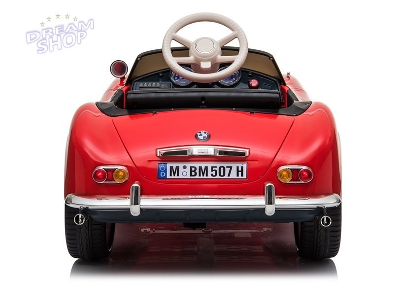 Auto na Akumulator BMW Retro Czerwone Lakierowane Auto na Akumulator BMW Retro Czerwone Lakierowane