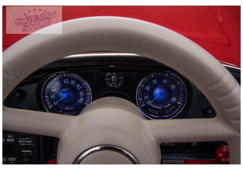Auto na Akumulator BMW Retro Czerwone Lakierowane Auto na Akumulator BMW Retro Czerwone Lakierowane