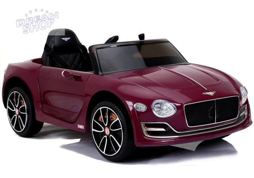 Auto na Akumulator Bentley Bordowy Lakier Auto na Akumulator Bentley Bordowy Lakier