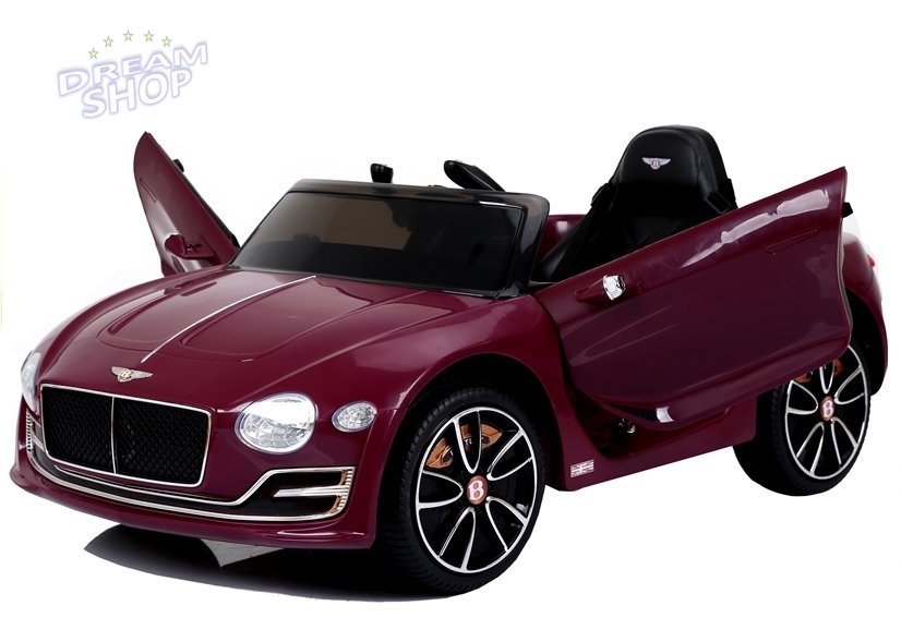 Auto na Akumulator Bentley Bordowy Lakier Auto na Akumulator Bentley Bordowy Lakier