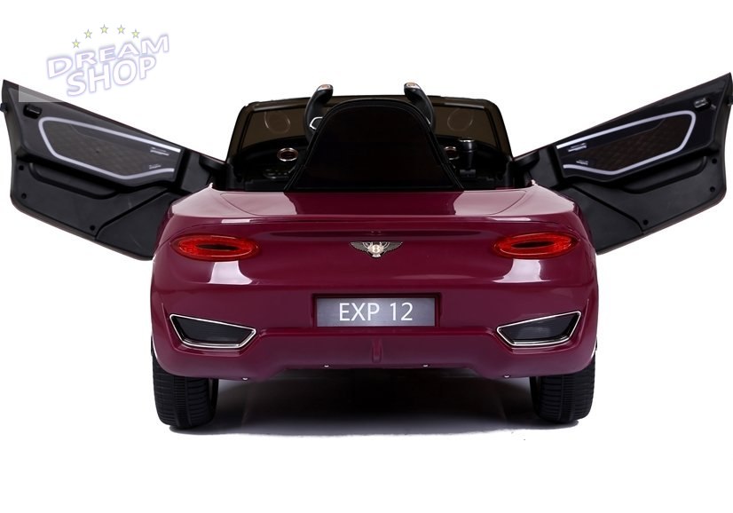 Auto na Akumulator Bentley Bordowy Lakier Auto na Akumulator Bentley Bordowy Lakier