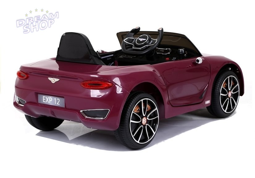 Auto na Akumulator Bentley Bordowy Lakier Auto na Akumulator Bentley Bordowy Lakier
