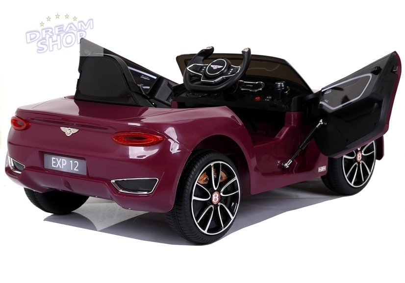 Auto na Akumulator Bentley Bordowy Lakier Auto na Akumulator Bentley Bordowy Lakier