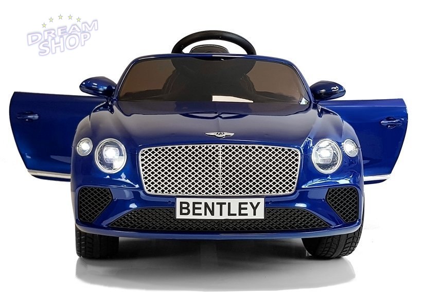 Auto na Akumulator Bentley Niebieski Lakierowany Auto na Akumulator Bentley Niebieski Lakierowany