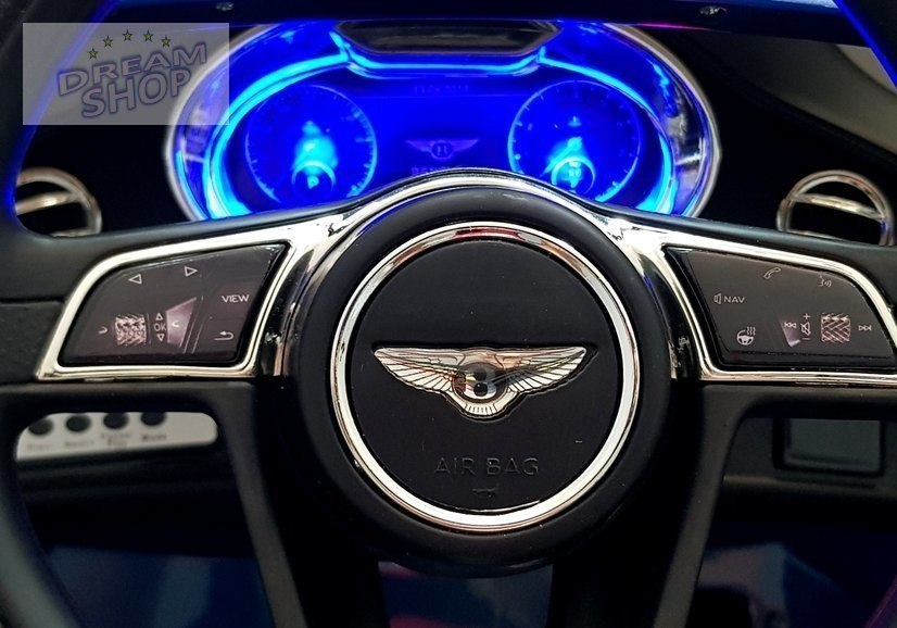 Auto na Akumulator Bentley Niebieski Lakierowany Auto na Akumulator Bentley Niebieski Lakierowany