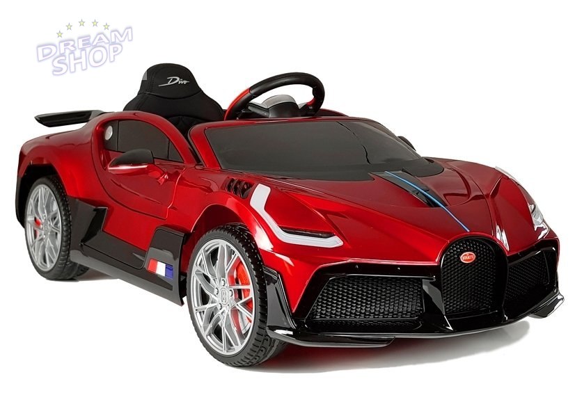 Auto na Akumulator Bugatti Divo Czerwony Lakier Auto na Akumulator Bugatti Divo Czerwony Lakier