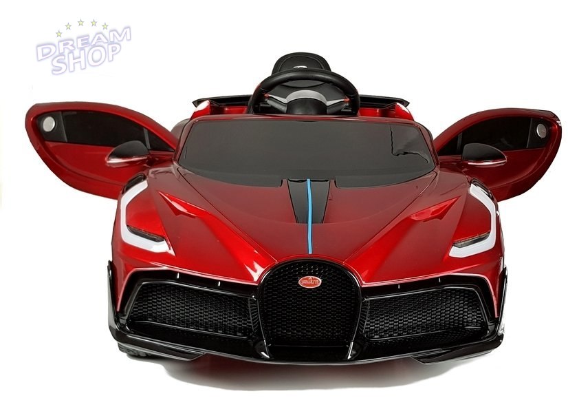 Auto na Akumulator Bugatti Divo Czerwony Lakier Auto na Akumulator Bugatti Divo Czerwony Lakier