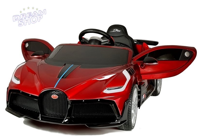 Auto na Akumulator Bugatti Divo Czerwony Lakier Auto na Akumulator Bugatti Divo Czerwony Lakier