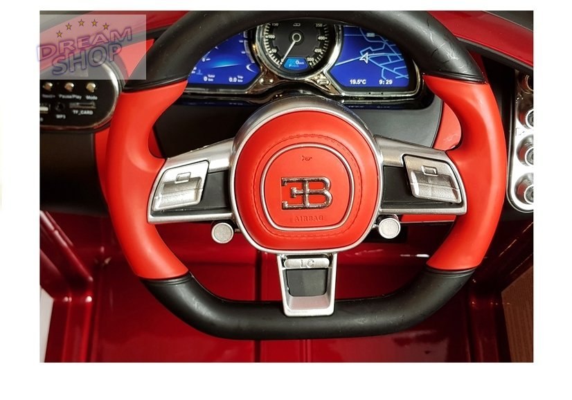 Auto na Akumulator Bugatti Divo Czerwony Lakier Auto na Akumulator Bugatti Divo Czerwony Lakier