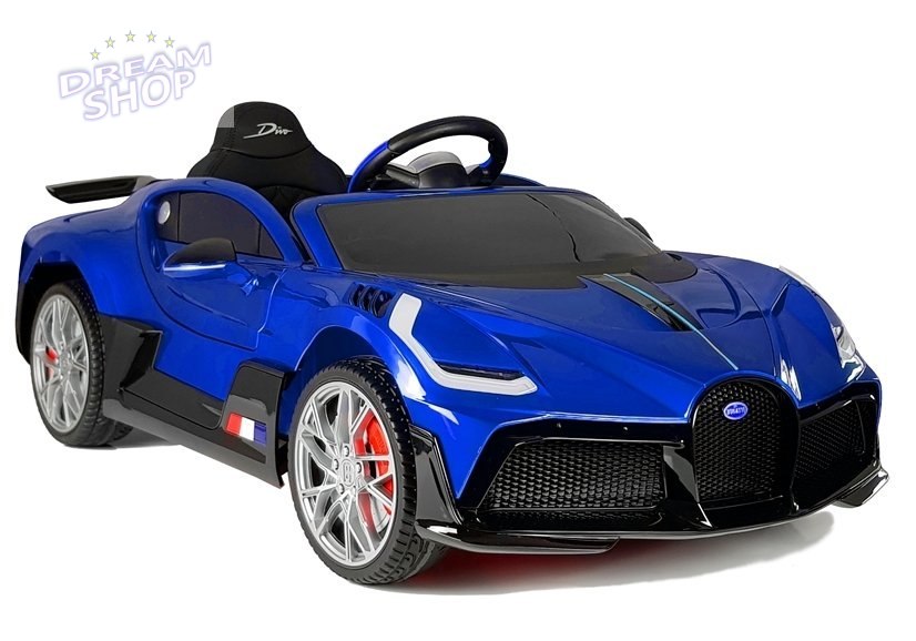 Auto na Akumulator Bugatti Divo Niebieski Lakier Auto na Akumulator Bugatti Divo Niebieski Lakier