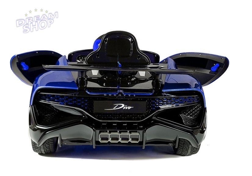 Auto na Akumulator Bugatti Divo Niebieski Lakier Auto na Akumulator Bugatti Divo Niebieski Lakier