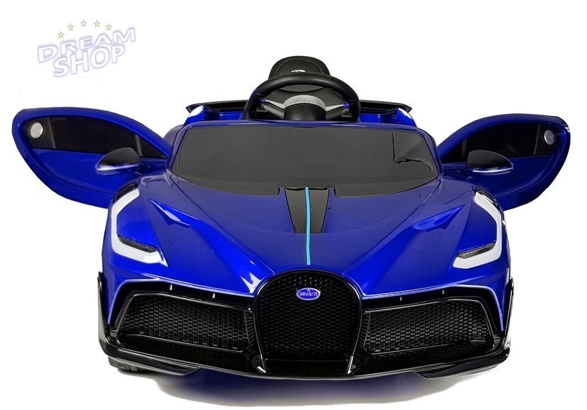 Auto na Akumulator Bugatti Divo Niebieski Lakier Auto na Akumulator Bugatti Divo Niebieski Lakier