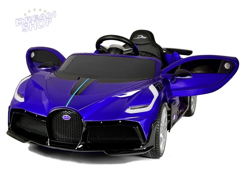 Auto na Akumulator Bugatti Divo Niebieski Lakier Auto na Akumulator Bugatti Divo Niebieski Lakier