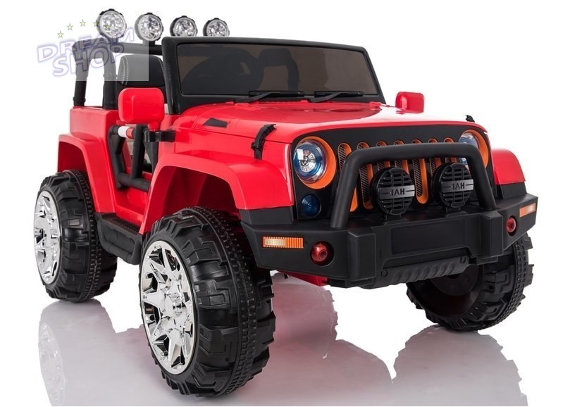 Auto na Akumulator Jeep 4x4 A999 Czerwony Auto na Akumulator Jeep 4x4 A999 Czerwony