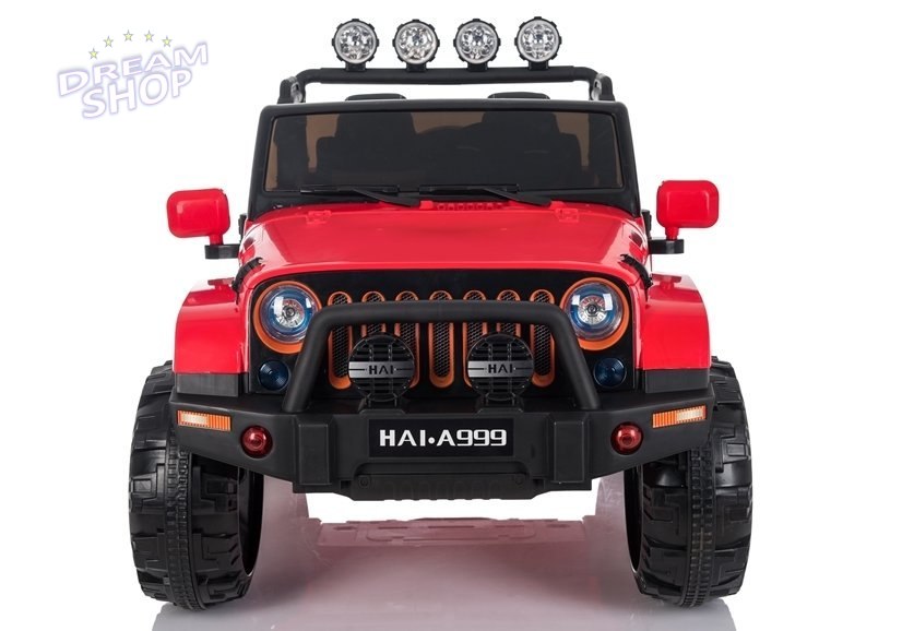 Auto na Akumulator Jeep 4x4 A999 Czerwony Auto na Akumulator Jeep 4x4 A999 Czerwony