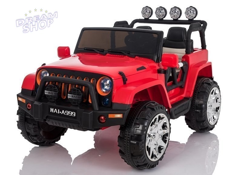 Auto na Akumulator Jeep 4x4 A999 Czerwony Auto na Akumulator Jeep 4x4 A999 Czerwony
