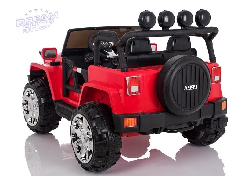 Auto na Akumulator Jeep 4x4 A999 Czerwony Auto na Akumulator Jeep 4x4 A999 Czerwony