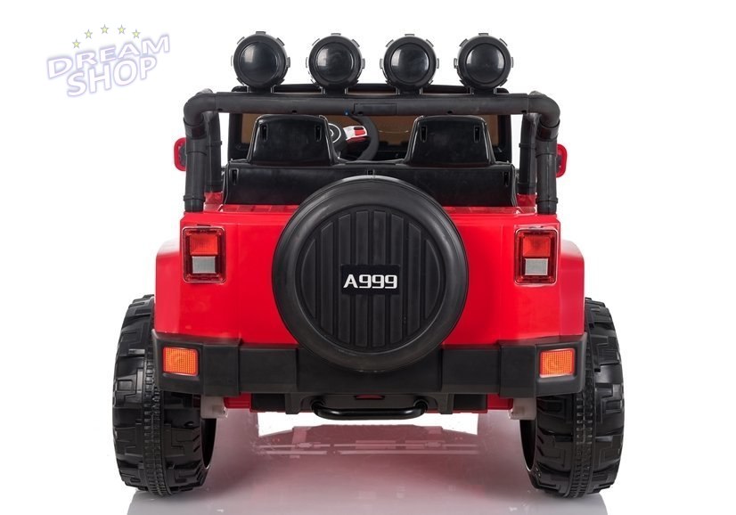 Auto na Akumulator Jeep 4x4 A999 Czerwony Auto na Akumulator Jeep 4x4 A999 Czerwony