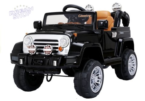 Auto na Akumulator Jeep JJ245 Czarny Auto na Akumulator Jeep JJ245 Czarny