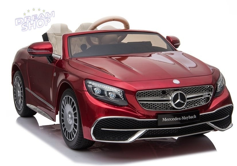 Auto na Akumulator Maybach Czerwony Lakierowany Auto na Akumulator Maybach Czerwony Lakierowany