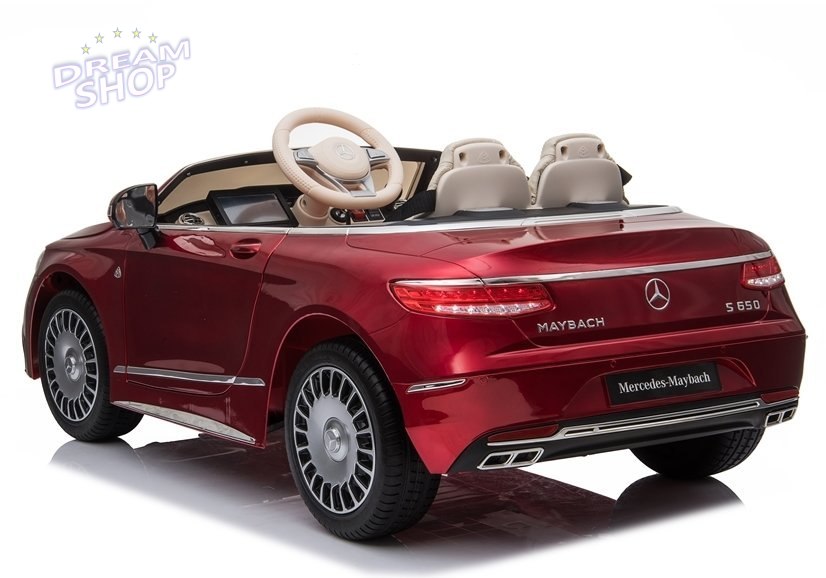 Auto na Akumulator Maybach Czerwony Lakierowany Auto na Akumulator Maybach Czerwony Lakierowany