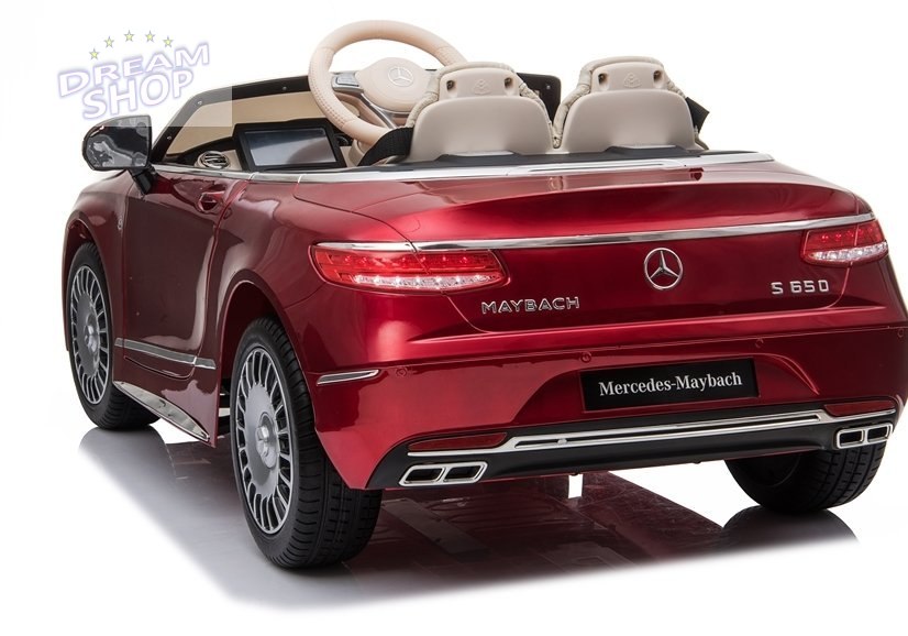 Auto na Akumulator Maybach Czerwony Lakierowany Auto na Akumulator Maybach Czerwony Lakierowany