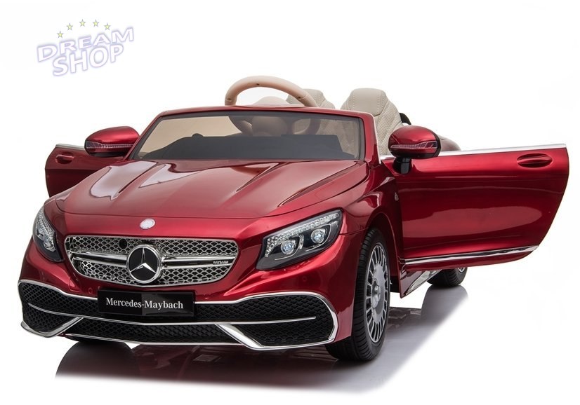 Auto na Akumulator Maybach Czerwony Lakierowany Auto na Akumulator Maybach Czerwony Lakierowany