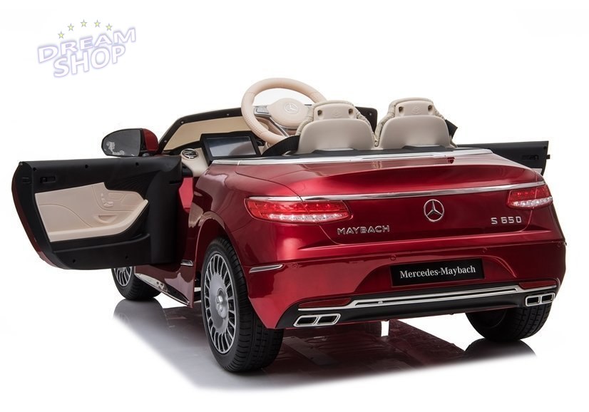 Auto na Akumulator Maybach Czerwony Lakierowany Auto na Akumulator Maybach Czerwony Lakierowany