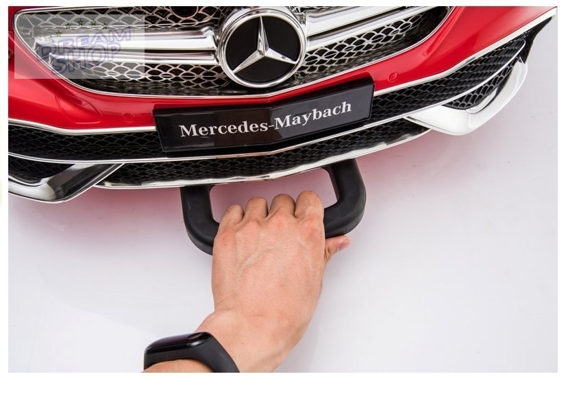 Auto na Akumulator Maybach Czerwony Lakierowany Auto na Akumulator Maybach Czerwony Lakierowany