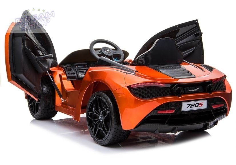 Auto na Akumulator McLaren 720S Pomarańczowy Lakier Auto na Akumulator McLaren 720S Pomarańczowy Lakier