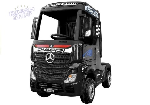 Auto na Akumulator Mercedes Actros Czarny Lakierowany MP4 Auto na Akumulator Mercedes Actros Czarny Lakierowany MP4