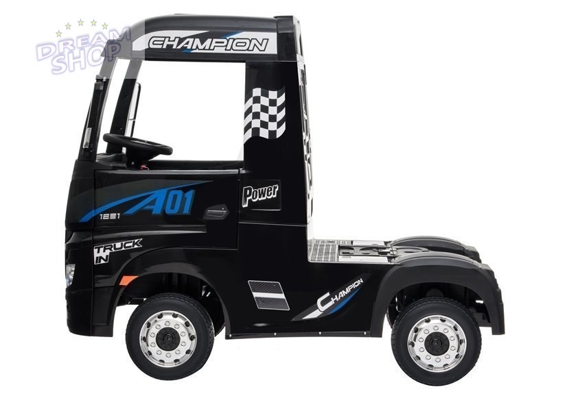 Auto na Akumulator Mercedes Actros Czarny Lakierowany MP4 Auto na Akumulator Mercedes Actros Czarny Lakierowany MP4