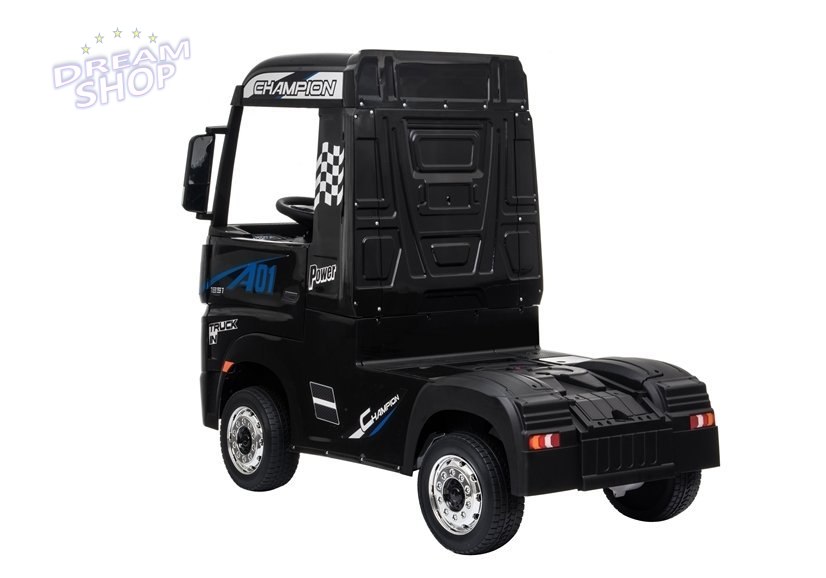 Auto na Akumulator Mercedes Actros Czarny Lakierowany MP4 Auto na Akumulator Mercedes Actros Czarny Lakierowany MP4