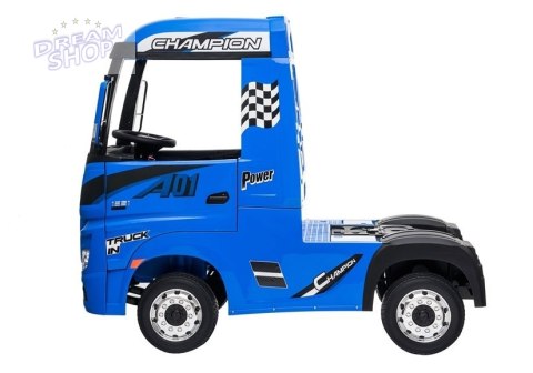 Auto na Akumulator Mercedes Actros Niebieski Lakierowany MP4 Auto na Akumulator Mercedes Actros Niebieski Lakierowany MP4