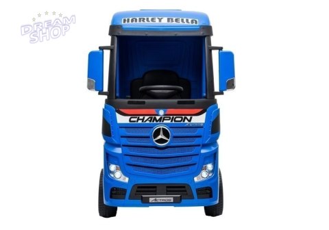 Auto na Akumulator Mercedes Actros Niebieski Lakierowany MP4 Auto na Akumulator Mercedes Actros Niebieski Lakierowany MP4