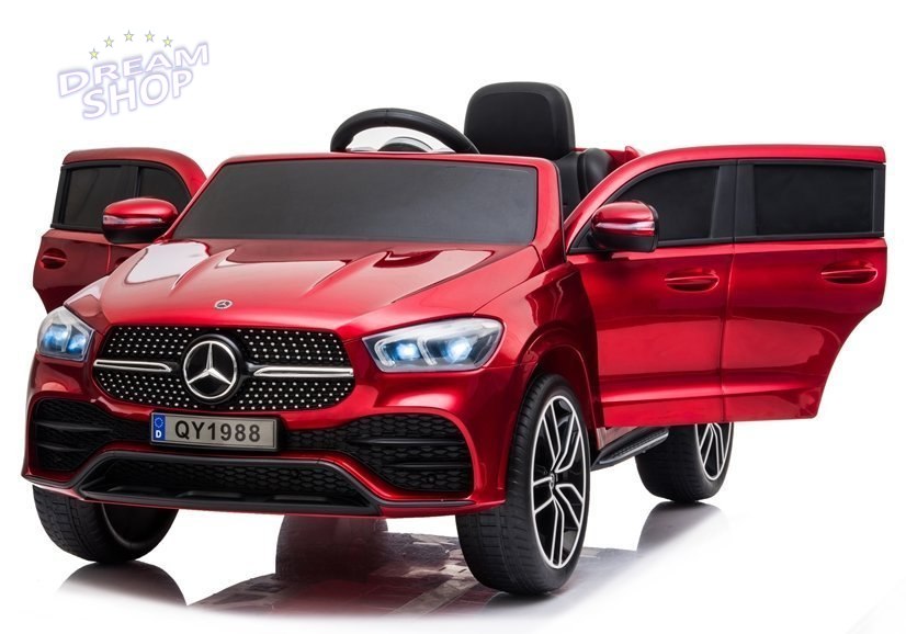 Auto na Akumulator Mercedes GLE450 QY1988 Czerwony Lakier Auto na Akumulator Mercedes GLE450 QY1988 Czerwony Lakier